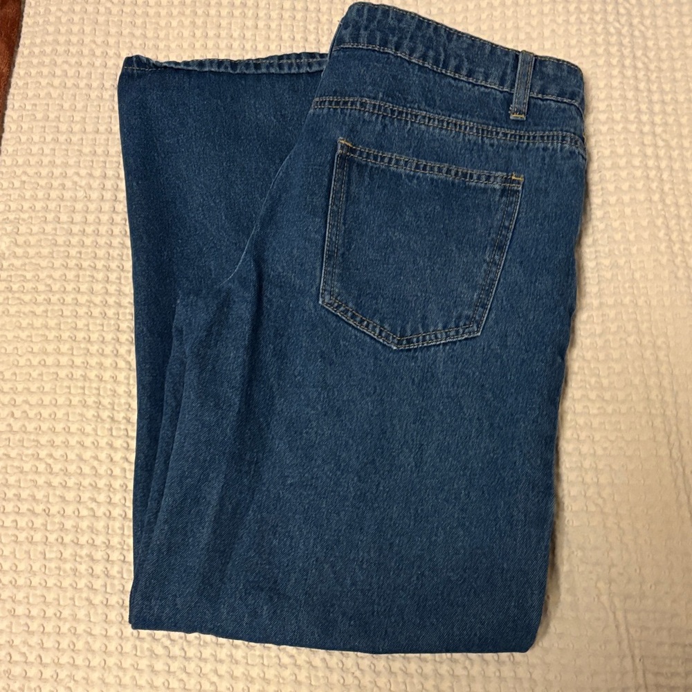 Edikted Relaxed Fit Blue Jeans